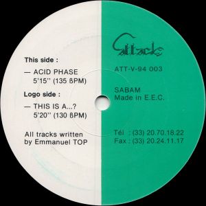 This Is a…? / Acid Phase (Single)