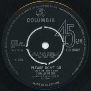 Please Don't Go / I've Lost My Love (Single)