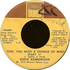 Girl You Need a Change of Mind (Single)