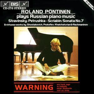 Roland Pöntinen Plays Russian Piano Music