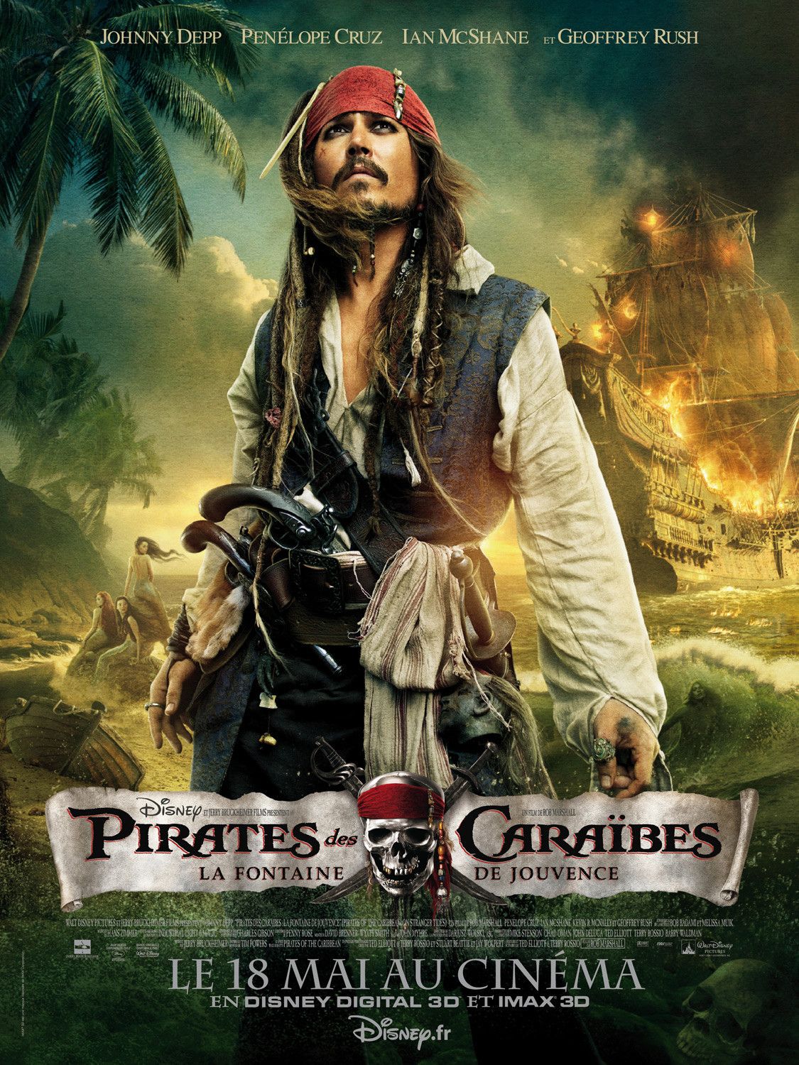 Films De La Série Pirates Des Caraïbes Affiches, posters et images de Pirates des Caraïbes : La... (2011)