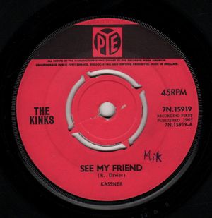 See My Friends / Never Met a Girl Like You Before (Single)