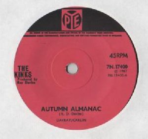 Autumn Almanac / Mister Pleasant (Single)