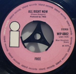 All Right Now (Single)