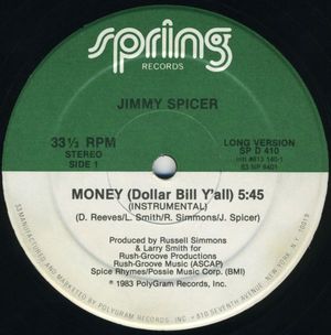 Money (Dollar Bill Y'all) (Single)