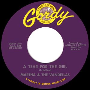 In My Lonely Room / A Tear for the Girl (Single)