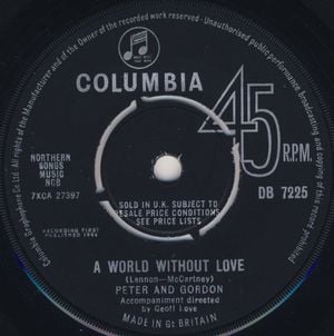 A World Without Love (Single)