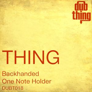 Backhanded / One Note Holder (Single)