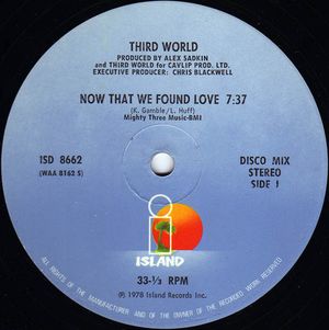 Now That We Found Love (Single)