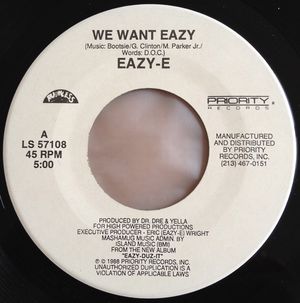 We Want Eazy (remix) / Eazy‐er Said Than Dunn / Still Talkin’ (remix) / Eazy, Chapter 8, Verse 10