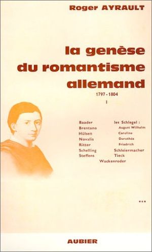 La Genèse du romantisme allemand