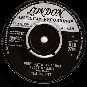 Don't Say Nothin' Bad (About My Baby) / Softly in the Night (Single)
