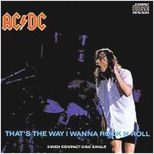 That's the Way I Wanna Rock 'n' Roll (Single)