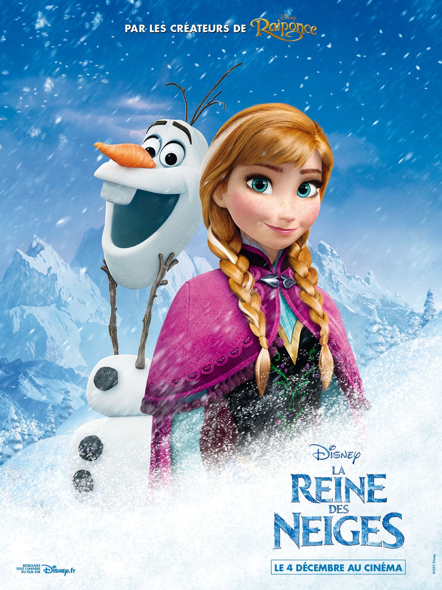 La Reine des neiges Film d'animation de Jennifer Lee et Chris Buck (Frozen,  USA/Nor, 2013) (Film d'animation) : la critique Télérama