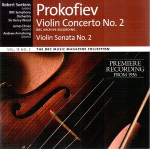 BBC Music, Volume 18, Number 3: Violin Concerto No. 2 / Violin Sonata No. 2 (Live)