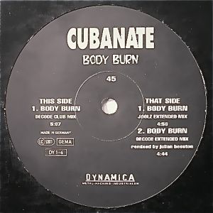 Body Burn (D‐Code single mix)