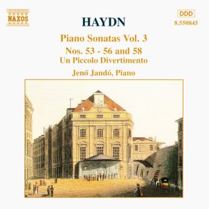 Piano Sonatas, Vol. 3: Nos. 53-56 and 58 / Un piccolo divertimento