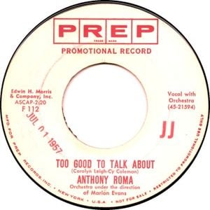 Too Good to Talk About / Good Intentions (Single)