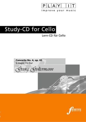 PLAY IT - Study-CD for Cello: Concerto no. 4, op. 65, G major - Lern-CD für Cello: Concerto no. 4, op. 65, G-Dur