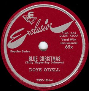 Blue Christmas / Dear Mr. Santa (Single)