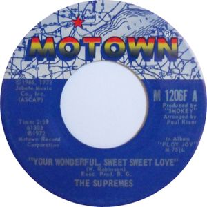 Your Wonderful, Sweet Sweet Love (Single)