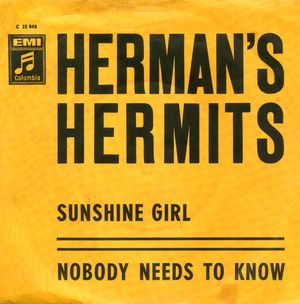 Sunshine Girl / Nobody Needs to Know (Single)