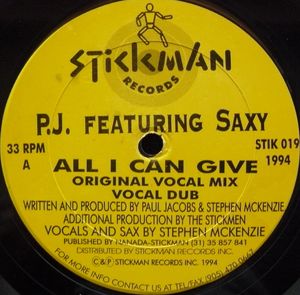 All I Can Give (Mad Saxy mix)