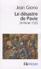 Le Désastre de Pavie