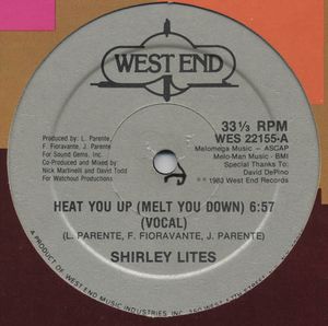 Heat You Up (Melt You Down) (Single)