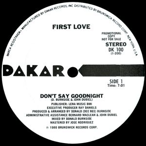 Don't Say Goodnight (Single)
