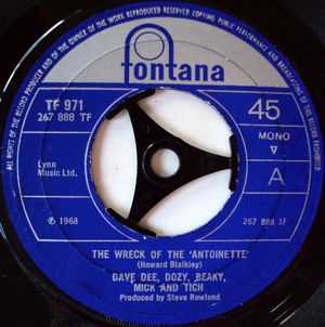 The Wreck of the 'Antoinette' (Single)