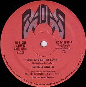 Come and Get My Lovin' (Single)