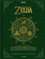 Couverture Hyrule Historia - Zelda Couverture Hyrule Historia - Zelda