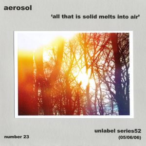 All That Is Solid Melts Into Air (EP)