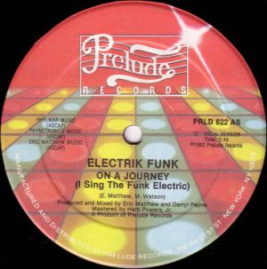 On a Journey (I Sing the Funk Electric) (Single)