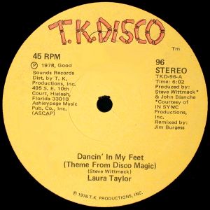 Dancin' in My Feet (Theme From disco Magic) (Single)