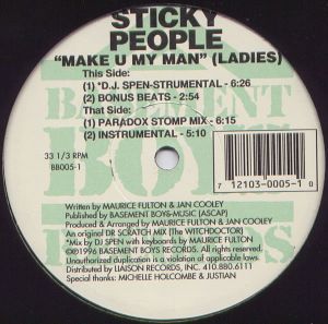 Make U My Man (Ladies) (Paradox Stomp mix)