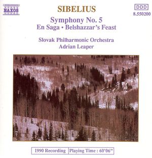 Symphony no. 5 / En Saga / Belshazzar's Feast