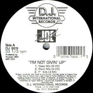 I'm Not Givin' Up (7" edit)