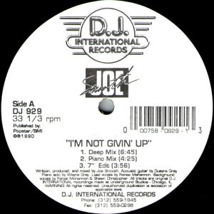 I'm Not Givin' Up (Piano mix)