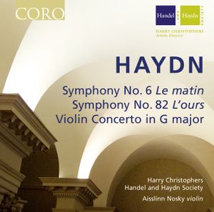 Symphony no. 6 "Le matin" / Symphony no. 82 "L´ours" / Violin Concerto in G major