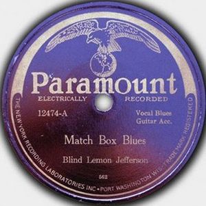 Match Box Blues / Easy Rider Blues (Single)