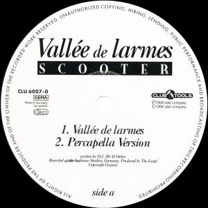 Vallée de Larmes (Single)