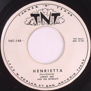 Henrietta / Don't Cry No More (Single)
