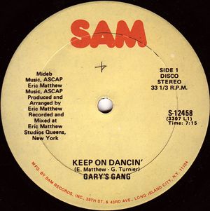 Keep on Dancin' / Do It at the Disco (Single)