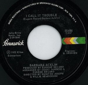 I Call It Trouble (Single)