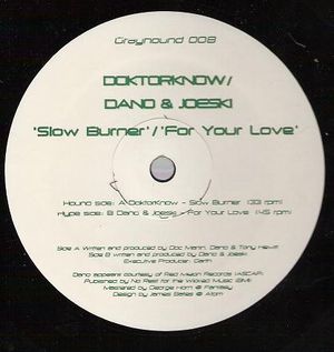 Slow Burner / For Your Love (Single)