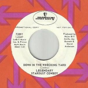 Down in the Wrecking Yard / I Took a Trip on a Gemini Spaceship (Single)