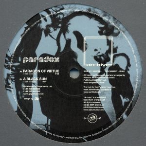 Paragon of Virtue / A Black Sun (Single)