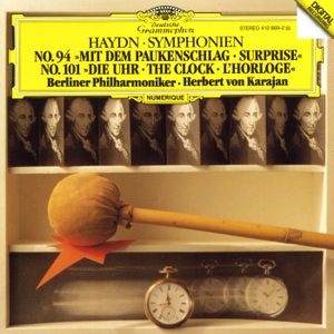 Symphonien no. 94 "Mit dem Paukenschlag" / no. 101 "Die Uhr"